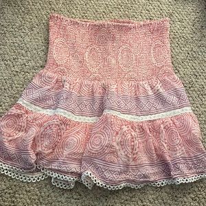 Never worn. Could be skirt or strapless top.